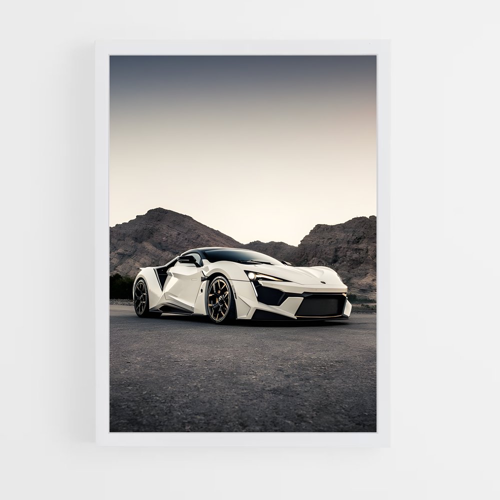 Poster Mirage Sportif – affiche W Motors (vue 3)